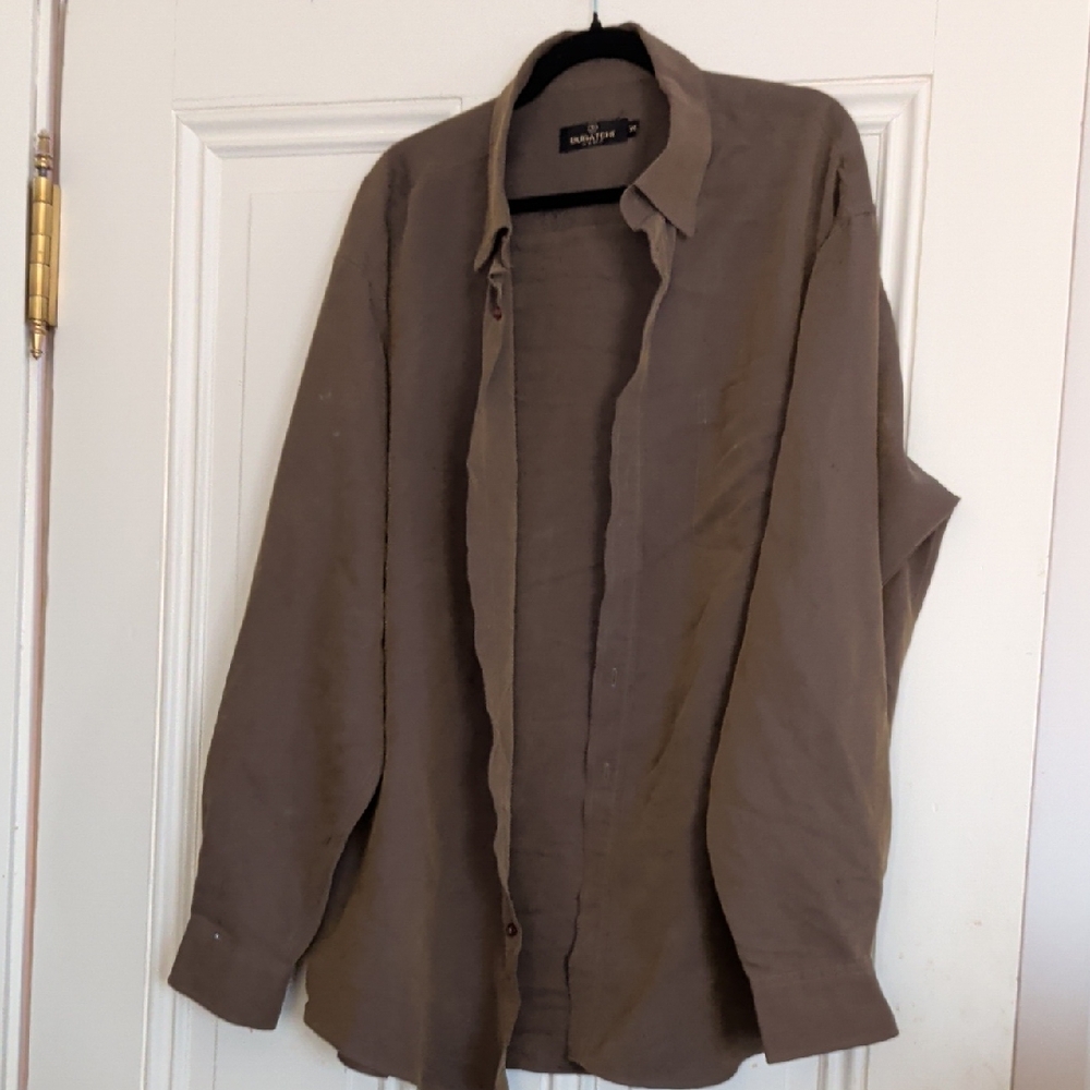 Bugatchi Made in Italy Men's Brown Shirt